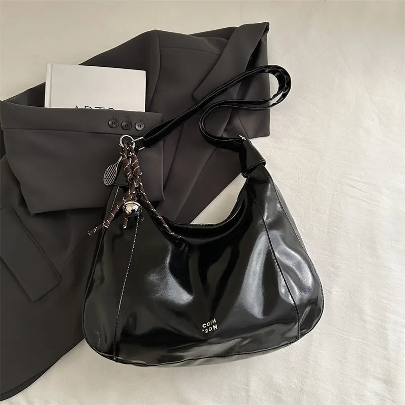 Leisure commuting Large capacity Bag for women , New Fashionable and versatile single shoulder crossbody loose Tote Bags