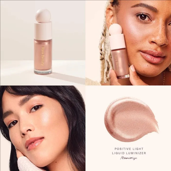 Rare beauty Foundation suitable skin type Highlight Shodaw setting spray