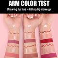 Matte liquid lipstick 6Pcs set waterproof long lasting lip plumper Hydrated non fade makeup gift collection