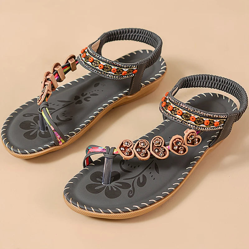 Women Sandals Bohemia Style Shoes low Heels Footwear